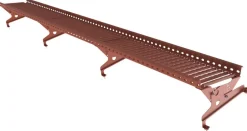 Kattosilta Ruukki, tiilikuvioiduille teräskatoille (Muotokate 400), 3m + asennussarja, eri värejä