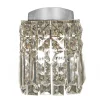 Kattovalaisin Belinda IP44 Ø 110x145 mm kromi/lasi