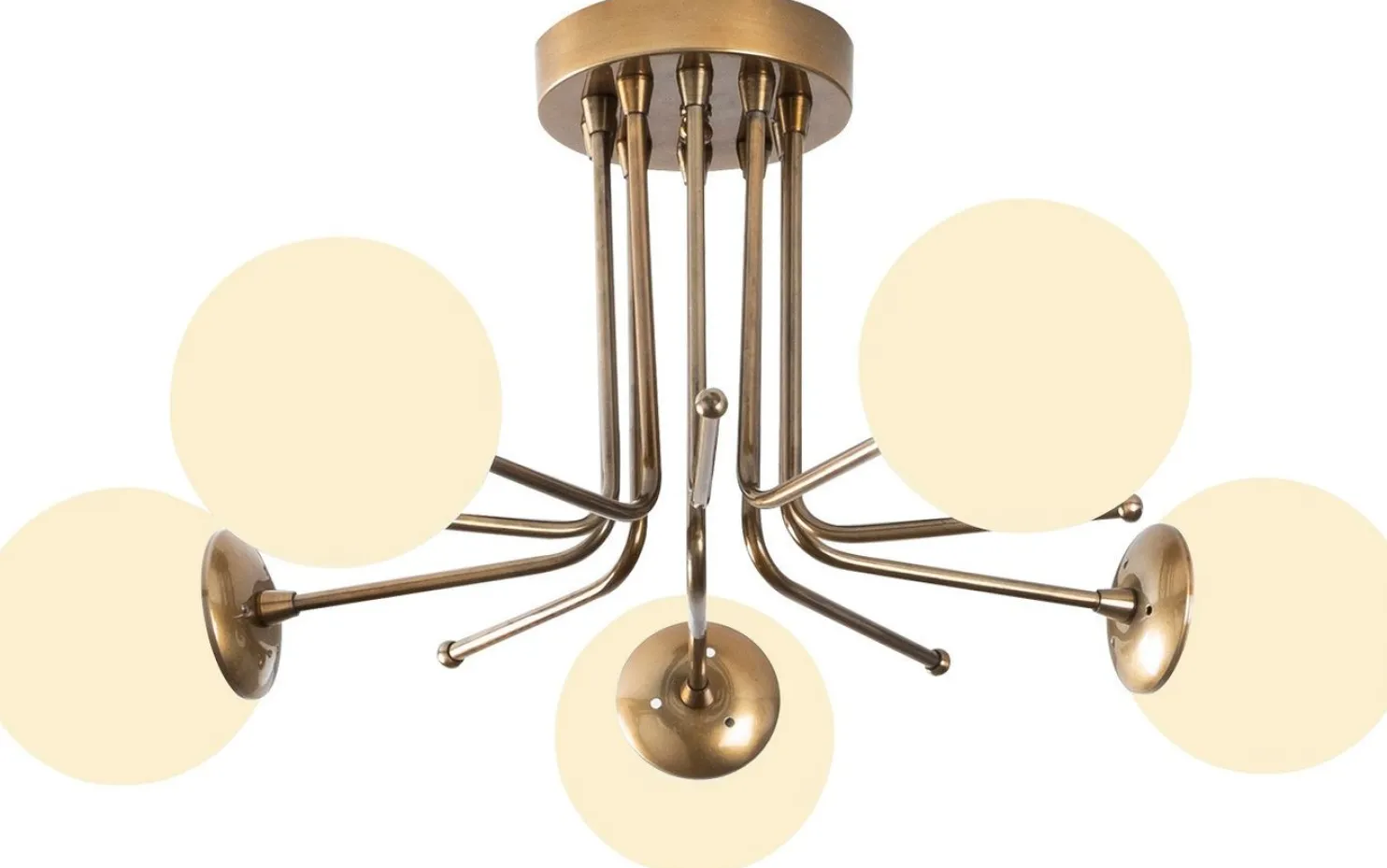 Kattovalaisin Linento Lighting Daisy 5-osainen kulta