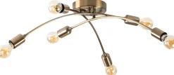 Kattovalaisin Linento Lighting Banana 6-osainen messinki