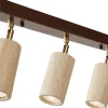 Kattovalaisin Linento Lighting Liebe, 60cm, GU10, IP20, max. 10W, beige/ruskea