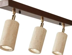 Kattovalaisin Linento Lighting Liebe, 60cm, GU10, IP20, max. 10W, beige/ruskea