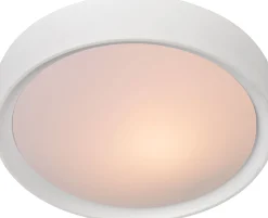 Kattovalaisin Lucide Lex Ø25 cm valkoinen