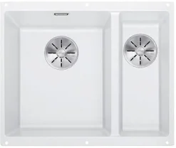 Keittiöallas Blanco Subline 340/160-U, 555x460mm, Silgranit, altakiinnitettävä, eri värejä, vasen