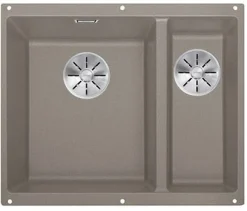 Keittiöallas Blanco Subline 340/160-U, 555x460mm, Silgranit, altakiinnitettävä, eri värejä, vasen