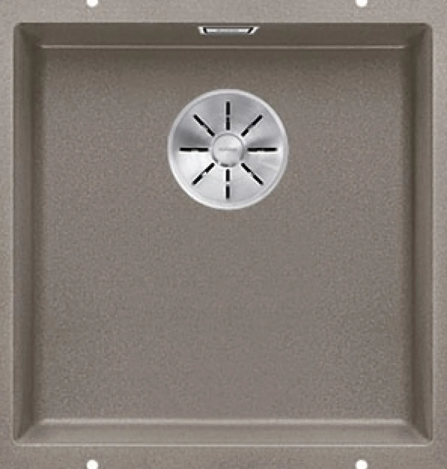 Keittiöallas Blanco Subline 400-U, 430x460mm, silgranit, altakiinnitettävä, eri värejä