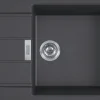 Keittiöallas Frank Sirius S2D 611-78 XL 780x500 mm Tectonite musta