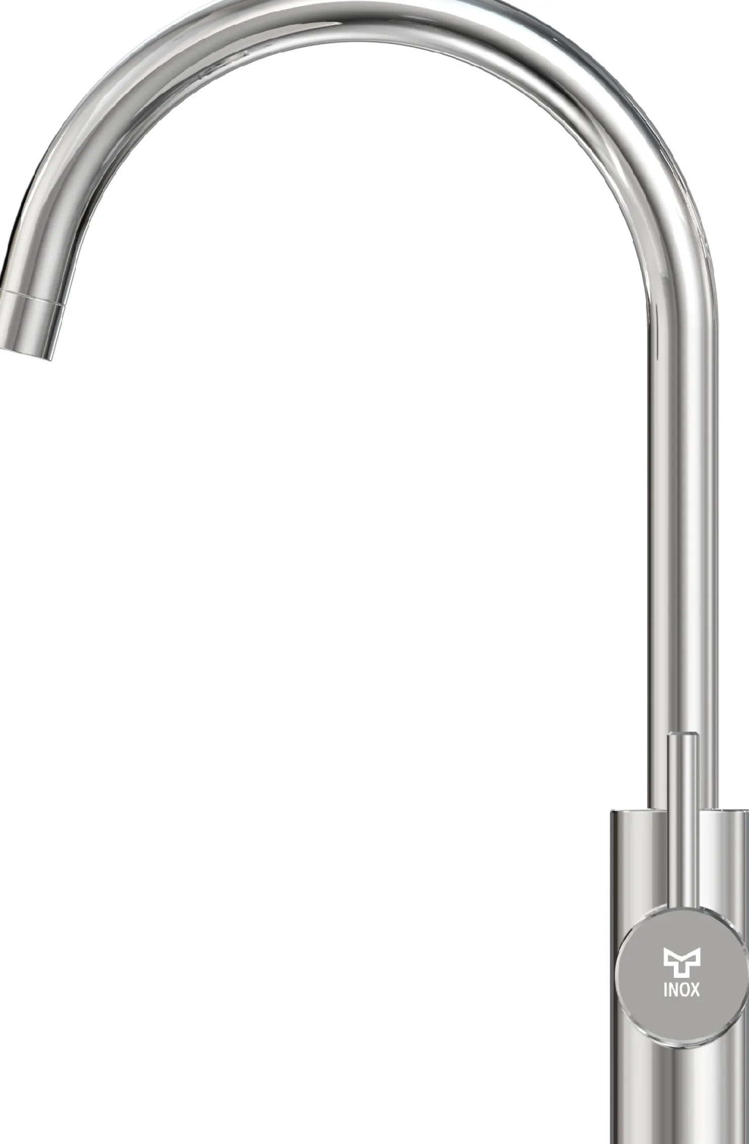 Keittiöhana INOX by Tammiholma Q1, APK-venttiili, kiiltävä teräs