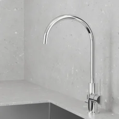 Keittiöhana Scandtap Equip D Classic, APK-liitäntä, ruostumaton teräs