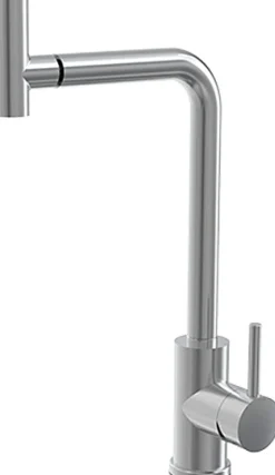Keittiöhana Scandtap Steel Spin kääntyvällä suuttimella