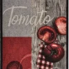 Keittiön pestävä matto tomato 45x150 cm