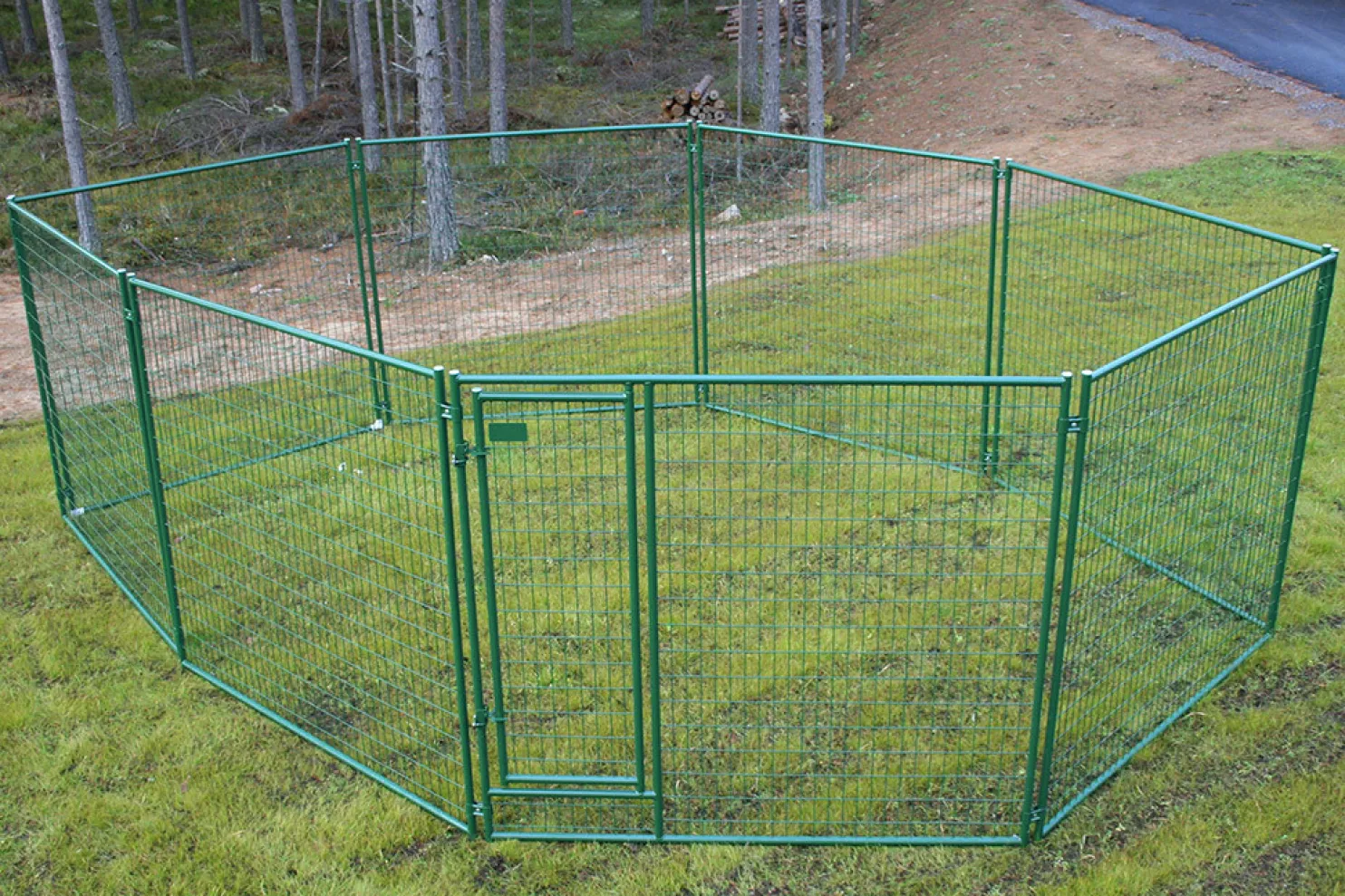 Koiratarhan ovielementti Jämpti Pro MEDI 185x100cm eri värejä