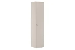 Korkea kaappi Interia Bredvik, 1-ovella, 35x25x140 cm, beige