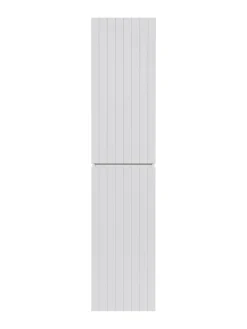 Korkea kaappi Interia Epic 160x35x33 cm, valkoinen