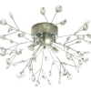 Kristalliplafondi Aneta Lighting Viva Ø57cm kromi