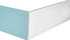 Kylpyammeen etulevy Interia Nika, 1200-1500x520mm, oikea, eri kokoja