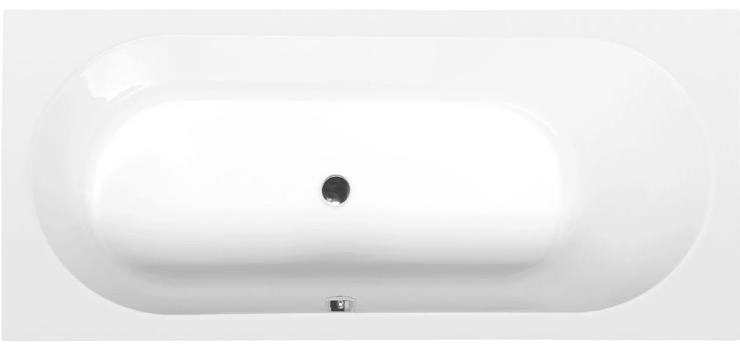 Kylpyamme Interia Astra B 165x750x480 mm, valkoinen