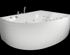 Kylpyamme Westerbergs Ocean 170L Duo 2.0 akryyli valkoinen vasen