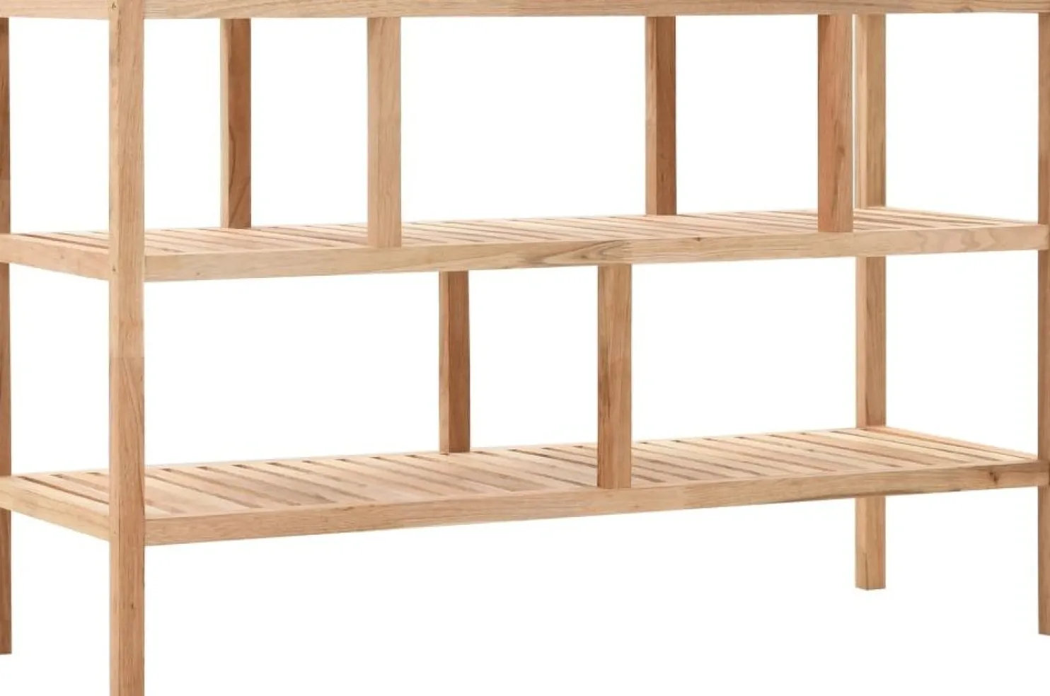Kylpyhuoneen hylly täysi pähkinäpuu 100x40x65 cm