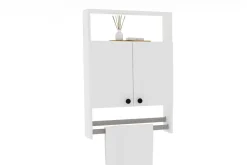Kylpyhuoneen kaappi Linento Furniture Ela, 60x87cm, pyyhetangoilla