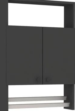 Kylpyhuoneen kaappi Linento Furniture Ela, 60x87cm, pyyhetangoilla