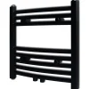 Kylpyhuoneen keskuslämmitys pyyheteline kaareva 480x480 mm