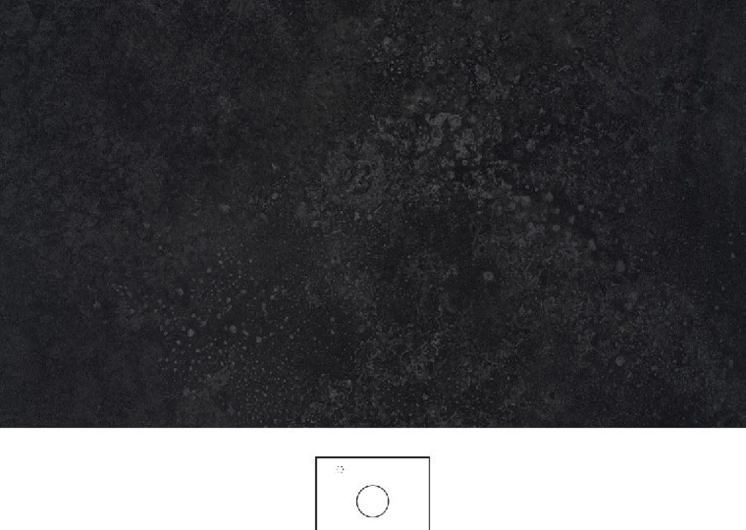 Kylpyhuoneen pöytätaso Svedbergs Poem Grafit, keskitetty, graniittikeramiikka, eri vaihtoehtoja