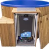 Kylpytynnyri kaasukamiinalla SpaDealers City-Palju Arctic 4-6 hlöä 1200l brown/azul blue