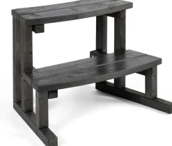 Kylpytynnyrin rappu Kirami Stepin 50 cm musta