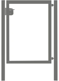 Käyntiportin runko AB Polar, leveys 100cm, Locinox lukko, eri kokoja