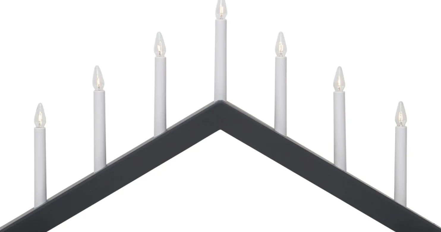 Kynttelikkö Star Trading Arrow, 7-osainen, 69cm