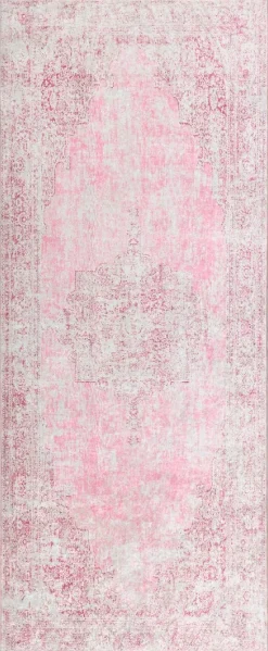 Käytävämatto Vallila Topaasi, 80x200cm, pinkki