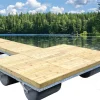 Laituri PW-Spa Teräs-äijä, 1.2x4.8m + 3.7x2.4m