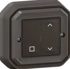 Langaton verhokytkin Legrand Plexo with Netatmo IP55 pinta, paristoton, antrasiitti