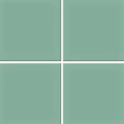 Lattialaatta Pukkila Color Sea Green, himmeä, sileä, 97x97mm