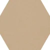 Lattialaatta Pukkila Natura 6-kulmainen Tumma Beige himmeä sileä 115x100 mm