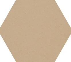 Lattialaatta Pukkila Natura 6-kulmainen Tumma Beige himmeä sileä 115x100 mm