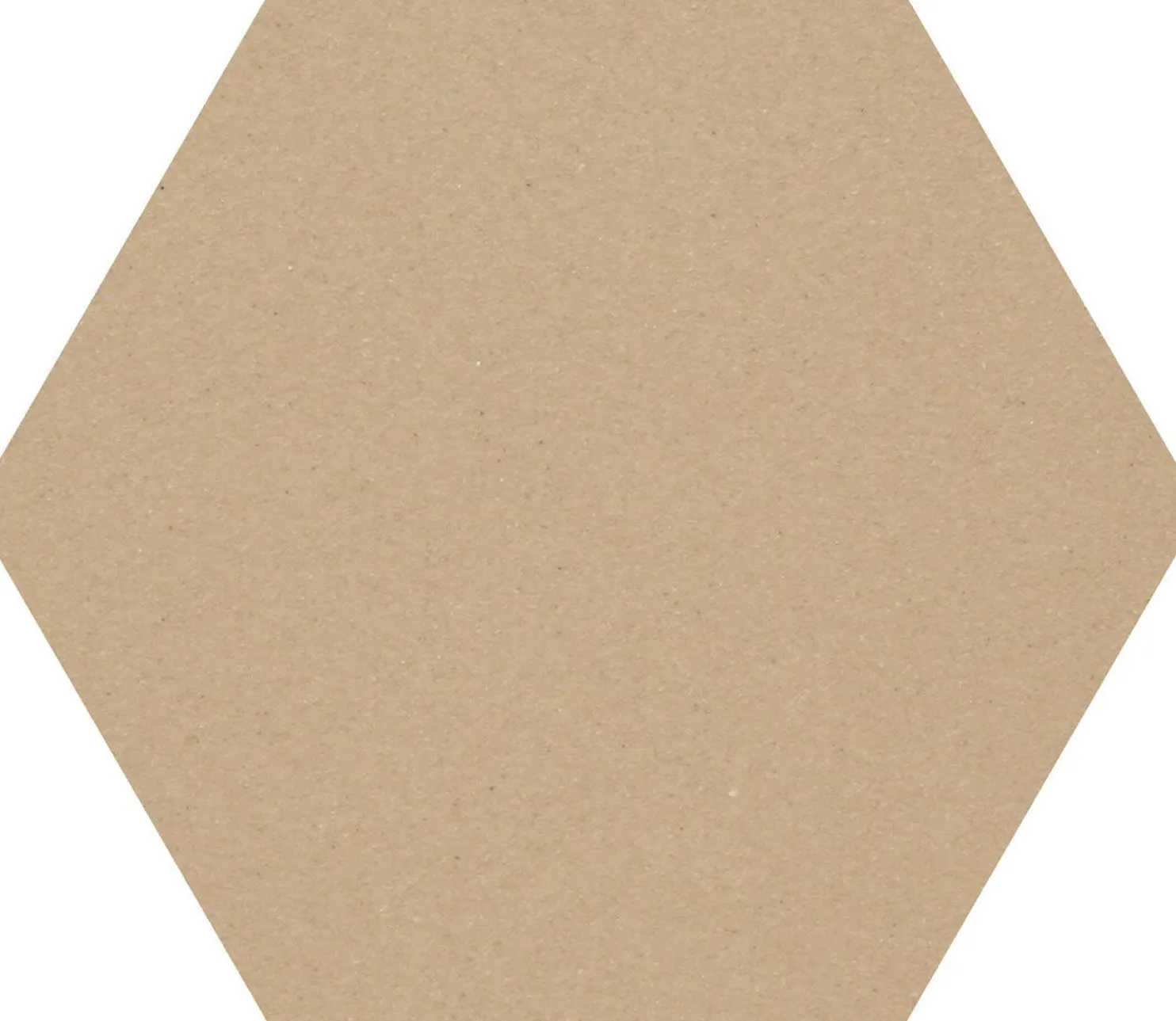 Lattialaatta Pukkila Natura 6-kulmainen Tumma Beige himmeä sileä 115x100 mm