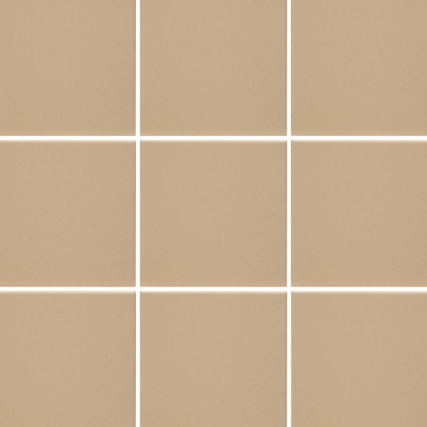 Lattialaatta Pukkila Natura Tumma Beige himmeä sileä 96x96 mm lasikuituverkossa