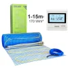 Lattialämmitysmatto Grand Meyer 1 m², 170 W/m² + termostaatti HW500, eri kokoja