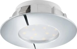 LED-alasvalo Eglo Pineda 4.9W Ø78mm IP20/44 kromi 95818