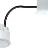 LED-alasvalo Paulmann Base Coin, 51mm, 5W, 370lm, 3000K, himmennettävä, opaali