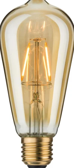 LED-filamenttilamppu Paulmann Corn Rustika, E27, 150lm, 2.7W, 1800K, kulta