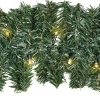 LED-havuköynnös Markslöjd Chrissline, 100 lämpimänvalkoista valoa, 5m, vihreä