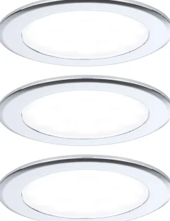 LED-kalustevalaisin Paulmann Ø65mm upotettava 2.5W 180lm, 3kpl/pkt, eri vaihtoehtoja