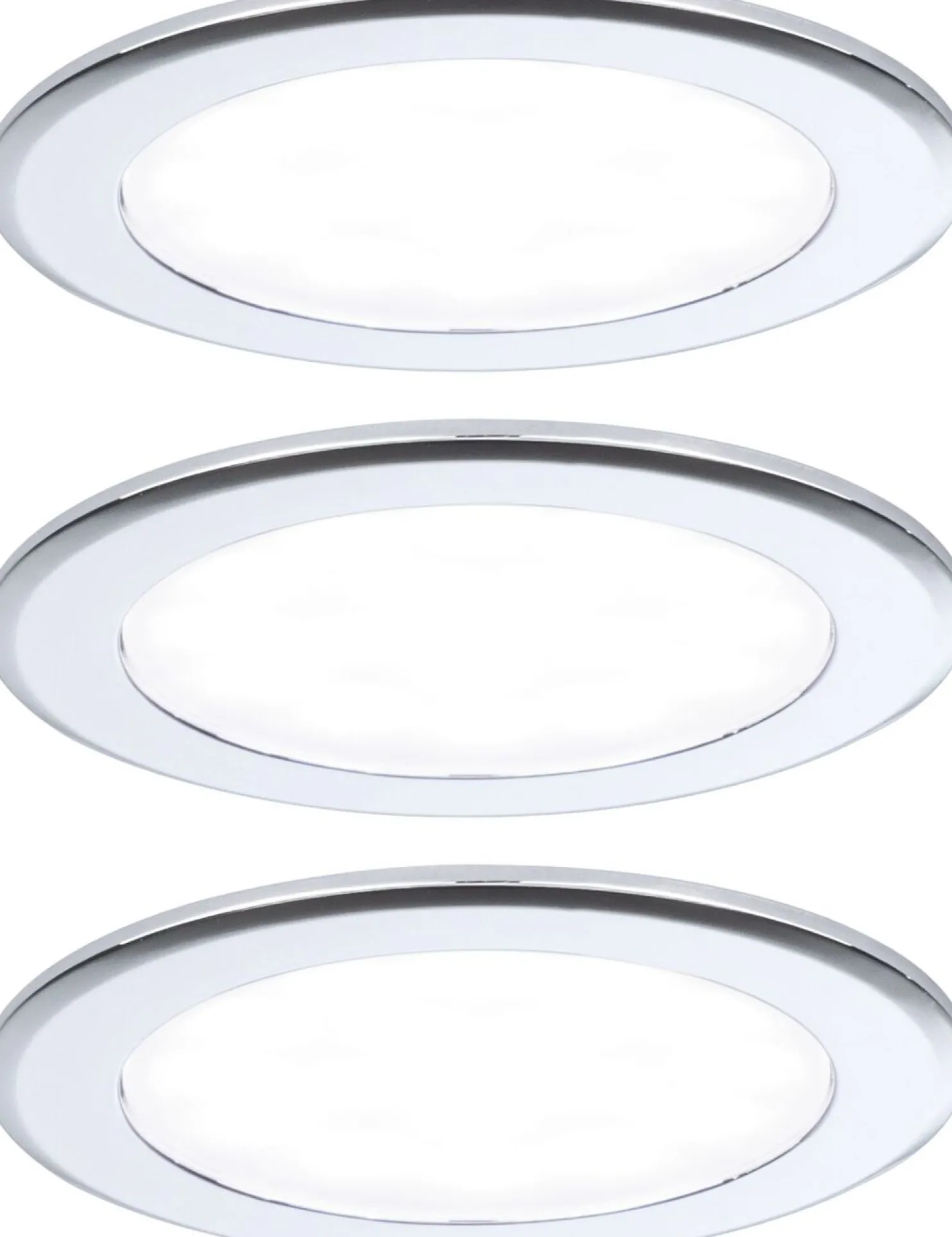 LED-kalustevalaisin Paulmann Ø65mm upotettava 2.5W 180lm, 3kpl/pkt, eri vaihtoehtoja