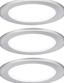 LED-kalustevalaisin Paulmann Ø65mm upotettava 2.5W 180lm, 3kpl/pkt, eri vaihtoehtoja