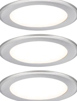 LED-kalustevalaisin Paulmann Ø65mm upotettava 2.5W 180lm, 3kpl/pkt, eri vaihtoehtoja