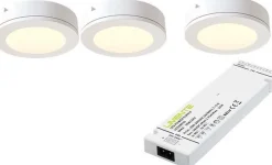 LED-kalustevalaisinsetti Limente LED-LENOX, 3000K, eri vaihtoehtoja