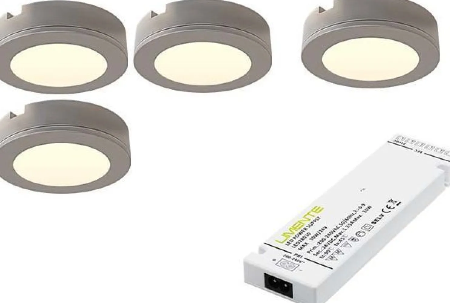 LED-kalustevalaisinsetti Limente LED-LENOX, 3000K, eri vaihtoehtoja